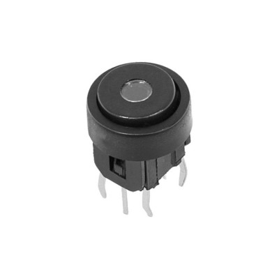 round electrical push button switch with various colors led TS-2012